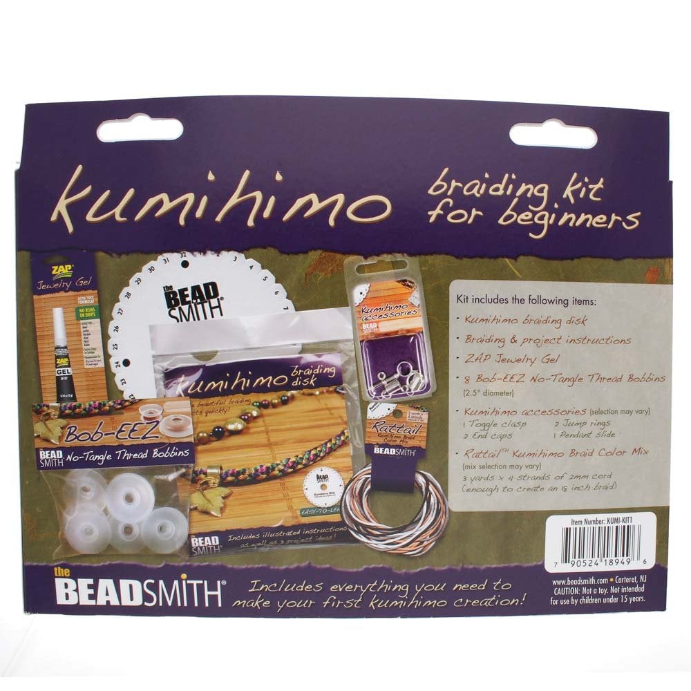 Beadsmith Kumihimo Braiding Kit for Beginners