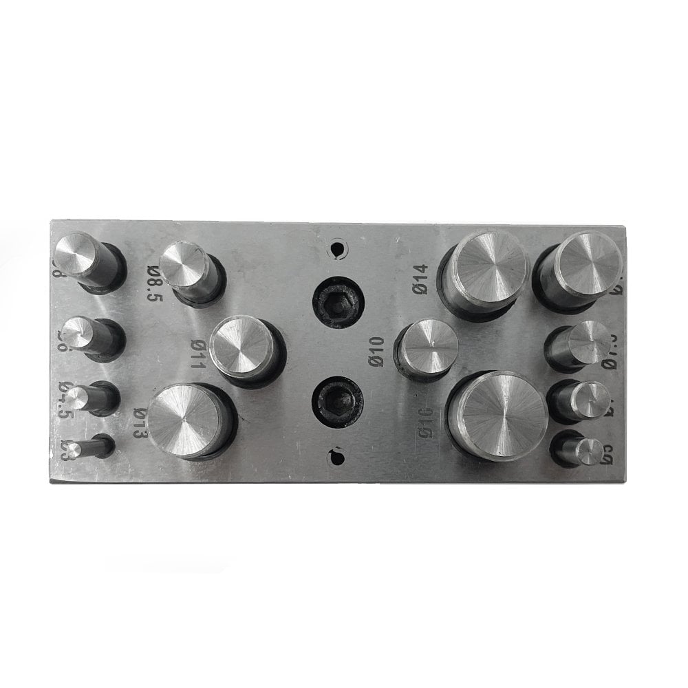 Round Disc Cutter Set of 14 (3mm - 16mm)