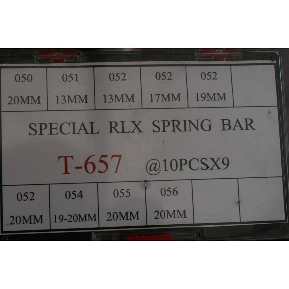 Watch Spring Bar Set For Rolex Sizes 13mm-20mm Range 90 Pieces Assortment