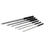 Set of 6 Smoothing Broaches, 2.40mm - 6.20mm
