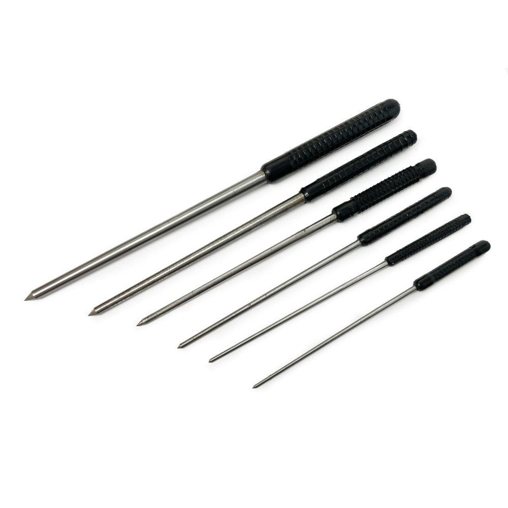 Set of 6 Smoothing Broaches, 2.40mm - 6.20mm