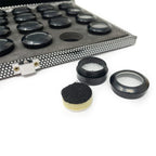 Set of 24 Round Gemstone Storage Boxes