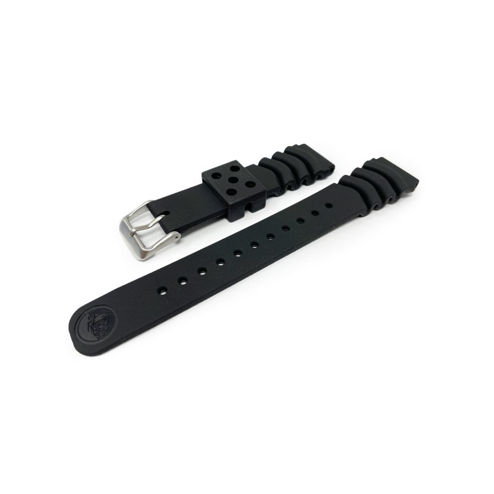 Seiko DA3H1JR Watch Strap, Black S28963