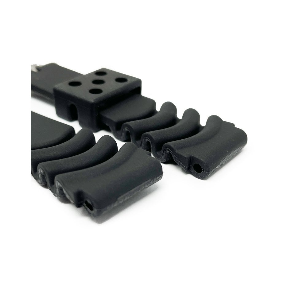 Seiko DA3H1JR Watch Strap, Black S28963