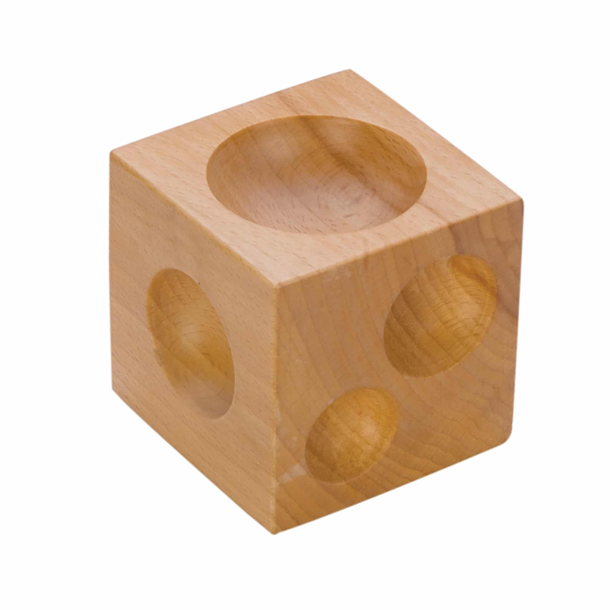 Wooden Dapping Set with 7 Punches & Block