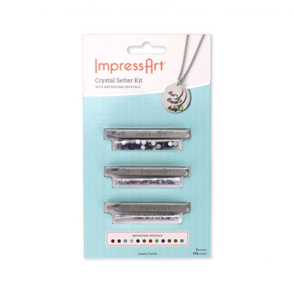 ImpressArt Crystal Setter Kit w/ Birthstone Crystals