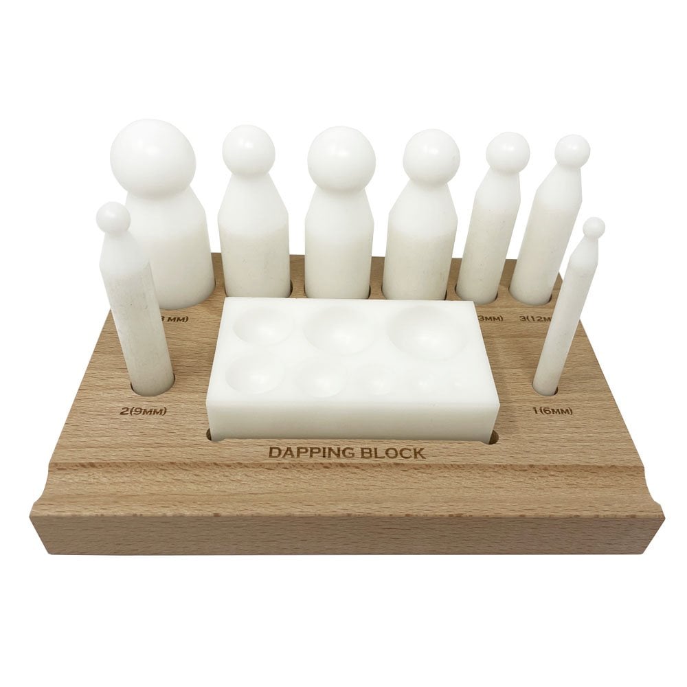 Delrin Dapping Punch Set of 8