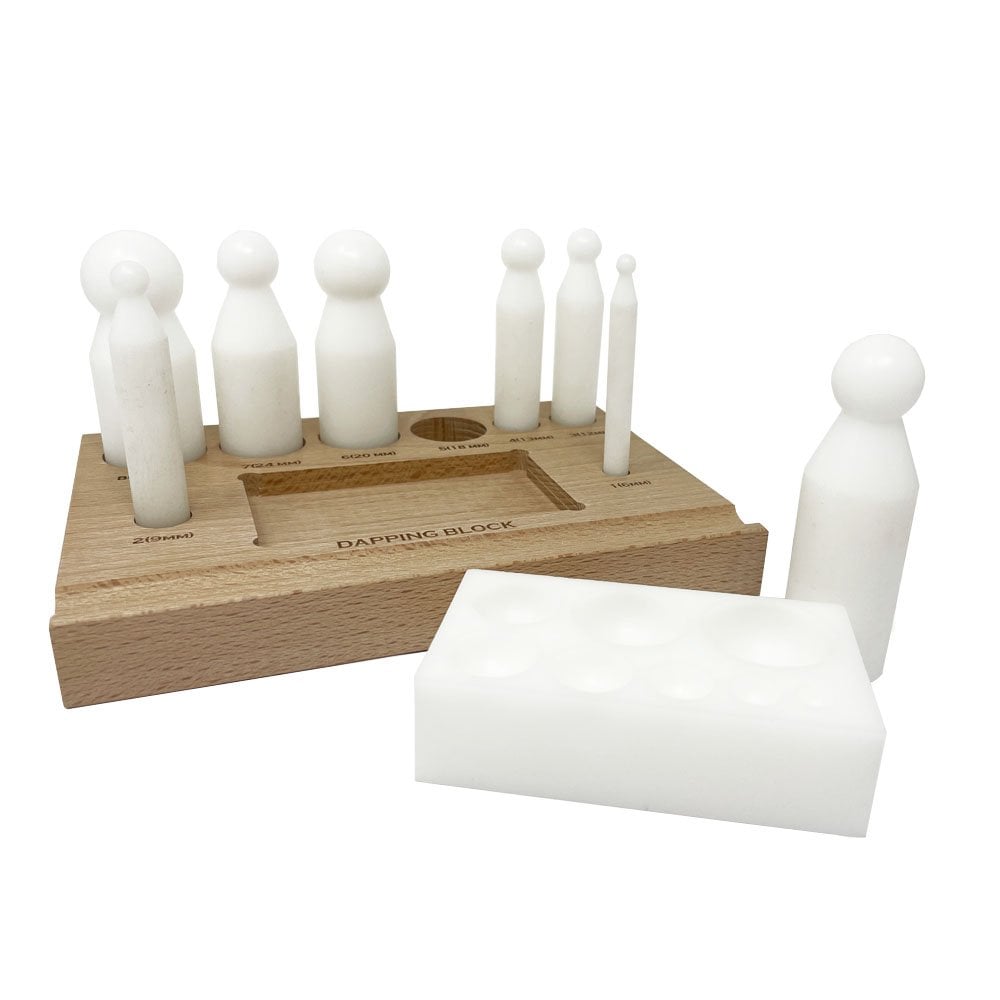 Delrin Dapping Punch Set of 8