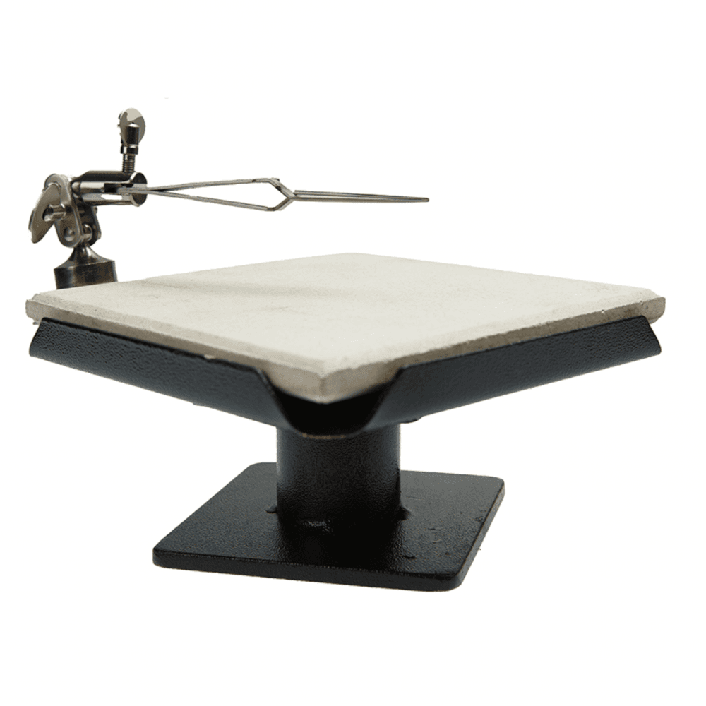 Turntable Soldering Board & Tweezer Attachment