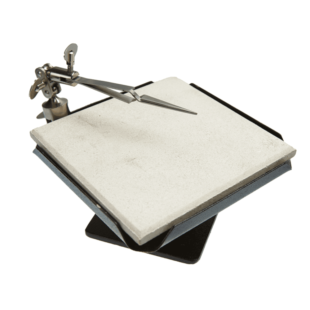 Turntable Soldering Board & Tweezer Attachment