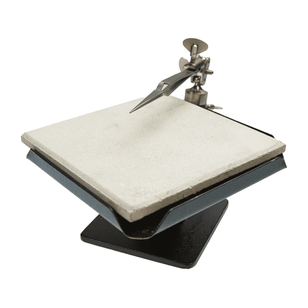Turntable Soldering Board & Tweezer Attachment