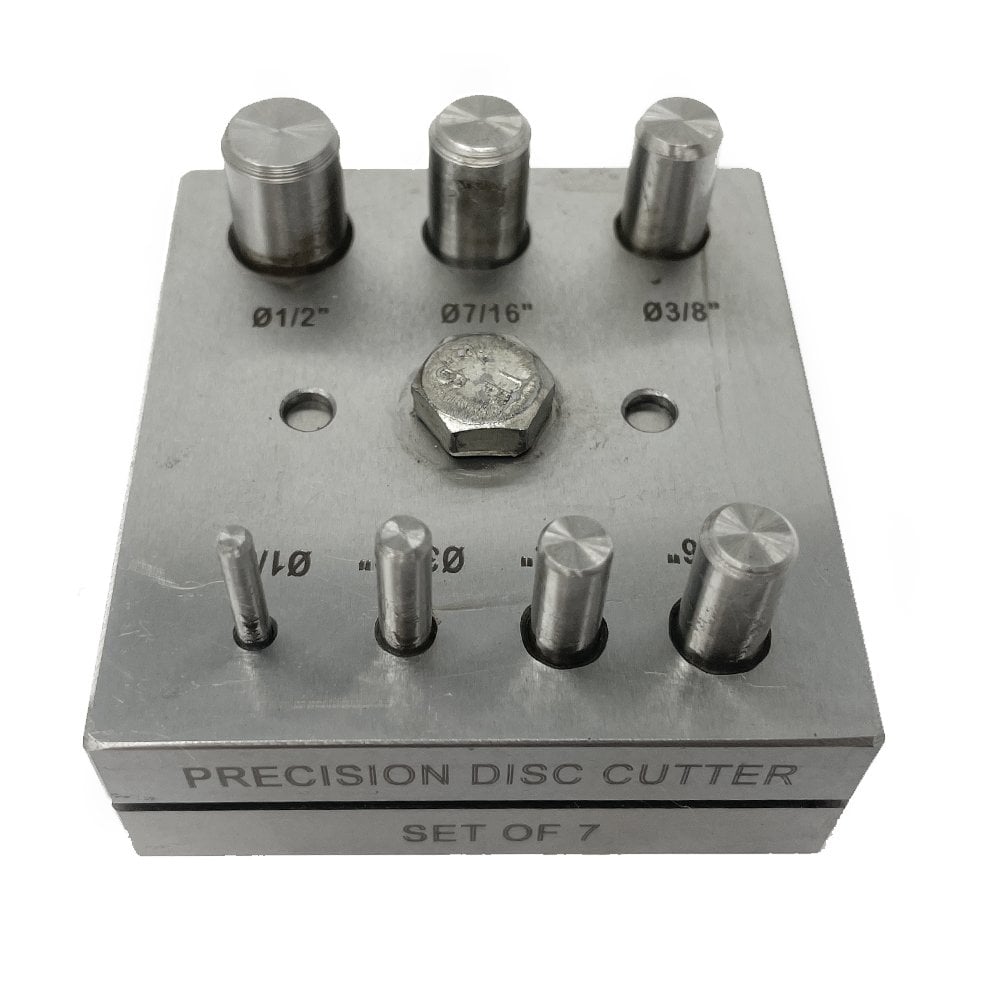 Round Disc Cutter Set of 7 (3mm - 12mm)