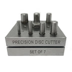 Round Disc Cutter Set of 7 (3mm - 12mm)