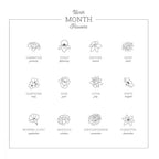 ImpressArt Mini Birth Flowers Signature Stamp Pack