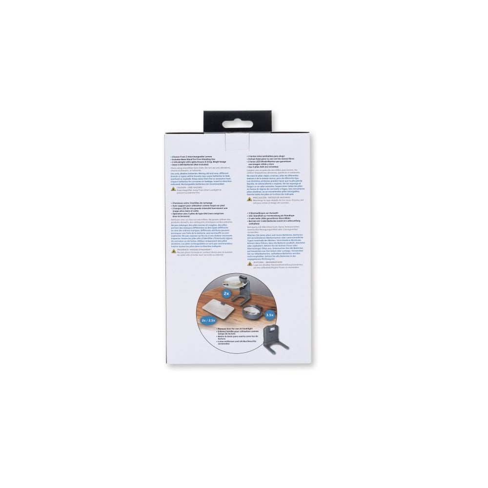 Carson 3-in-1 Hands-Free Magnifying Set