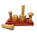 Wooden Cupola Punch & Die Set, 40mm - 60mm