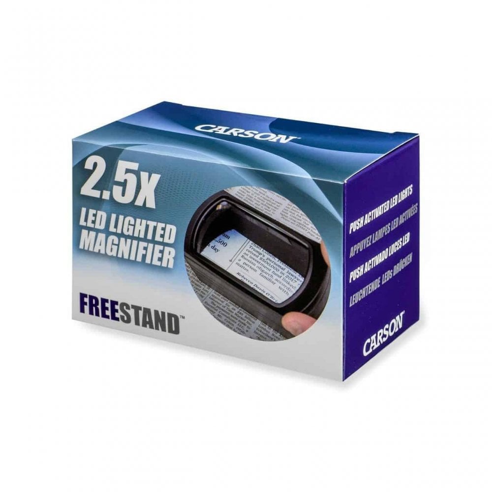 Carson FreeStand LED Loupe Magnifier