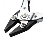Maun Flat Nose Parallel Pliers 140mm Smooth Jaws