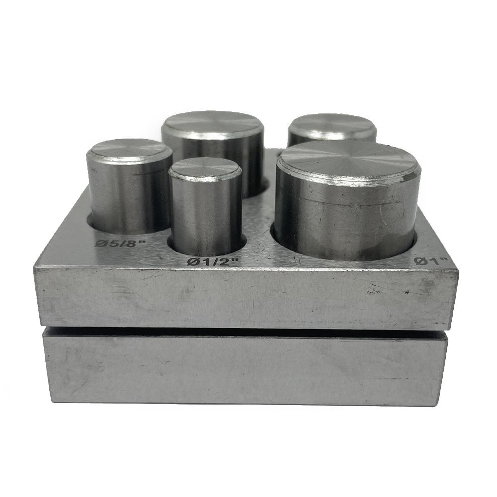 Round Disc Cutter Set of 5 (12mm - 25mm)