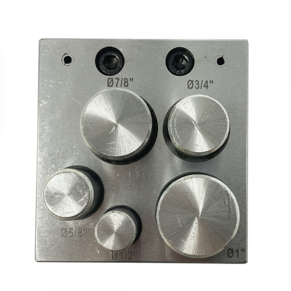 Round Disc Cutter Set of 5 (12mm - 25mm)