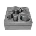 Round Disc Cutter Set of 5 (12mm - 25mm)