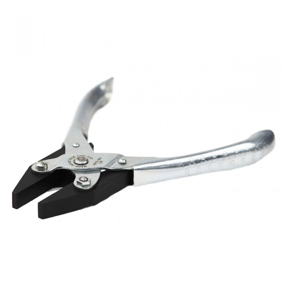Maun Flat Nose Parallel Pliers 160mm Smooth Jaws