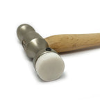 Planishing Hammer with 18 Interchangeable Delrin/Steel Heads