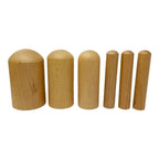 Extra Large Wooden Doming Set with 6 Punches