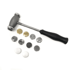 Texturing Hammer with 12 Interchangeable Heads