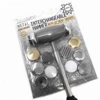 Texturing Hammer with 12 Interchangeable Heads