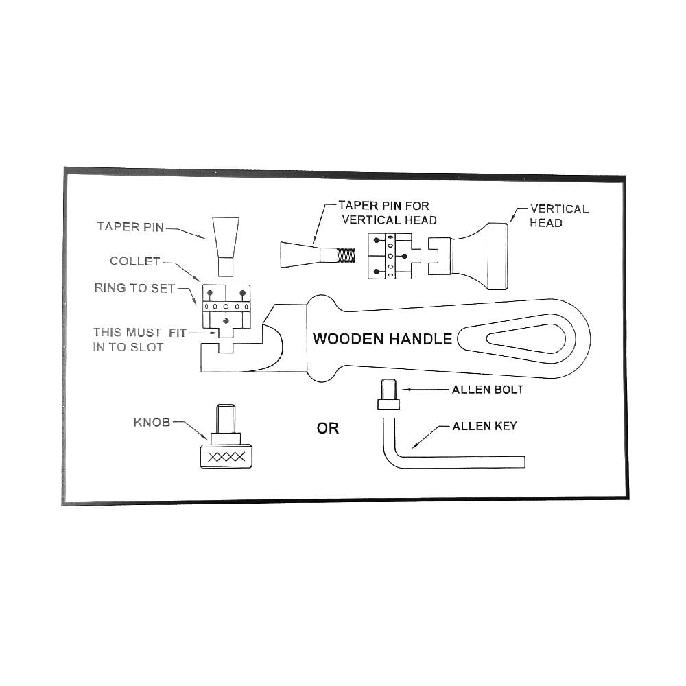 Multi-Angle Ring Clamp with 9 Dies