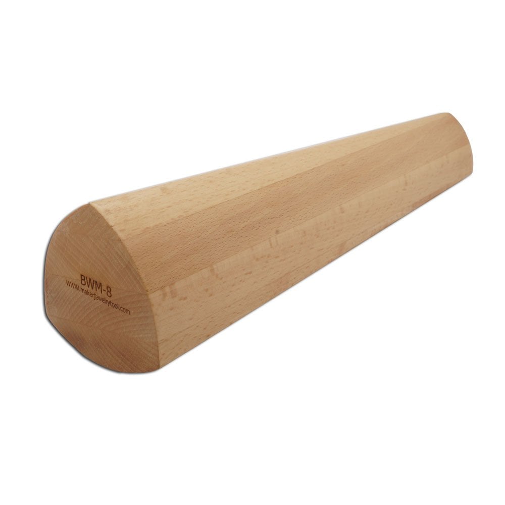 Fretz BWM-8 Triangle Wood Mandrel with Domed Sides