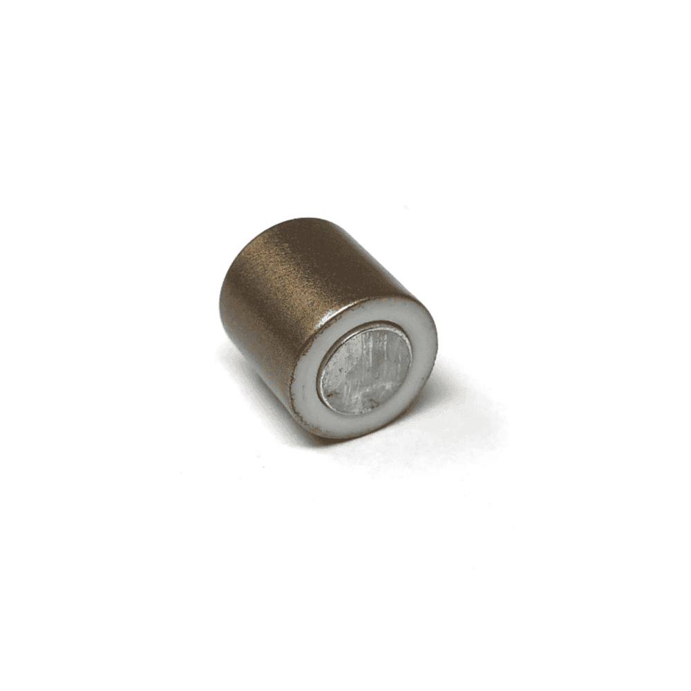 Magnetic Kumihimo Clasp - Acrylic Matte Bronze 10mm