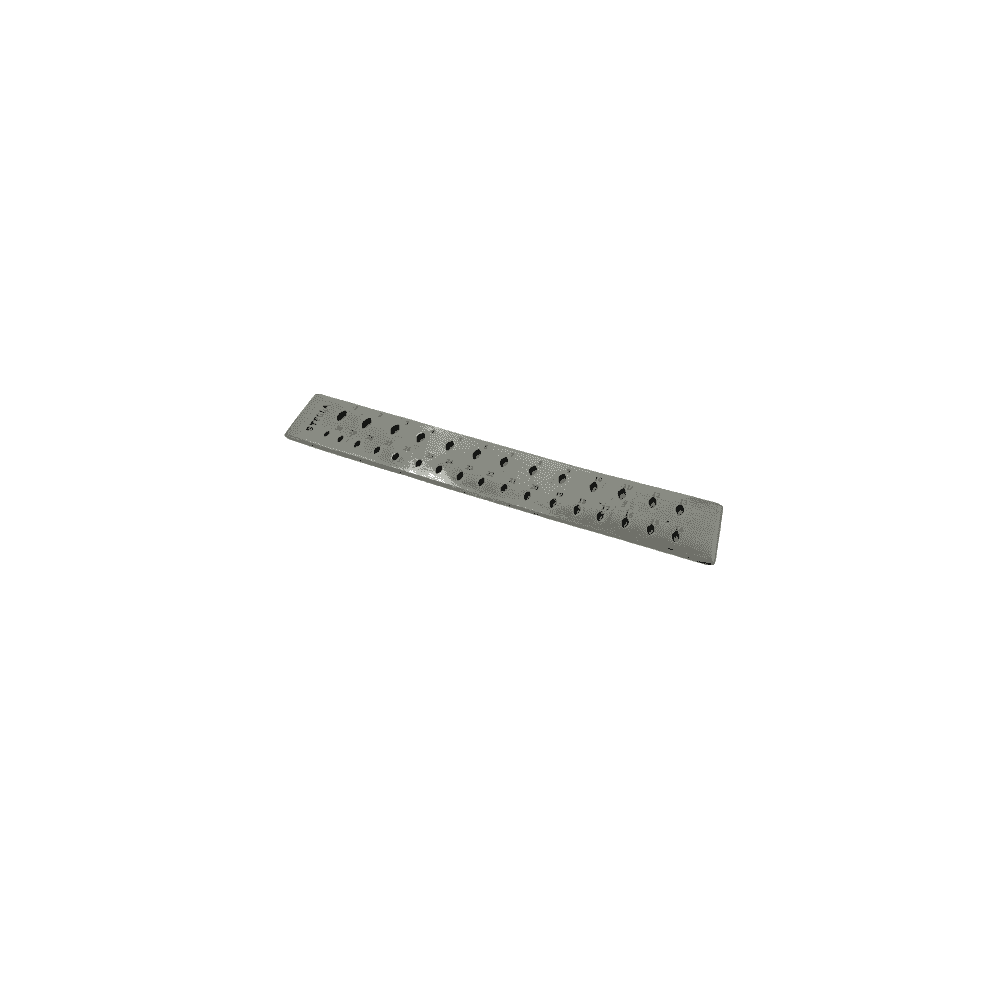 Large Oval Draw Plate 30 Holes 1.4 x 2.3 - 3.0 x 6.0mm