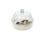 Dust Cover with 2 Trays for Watch Movements