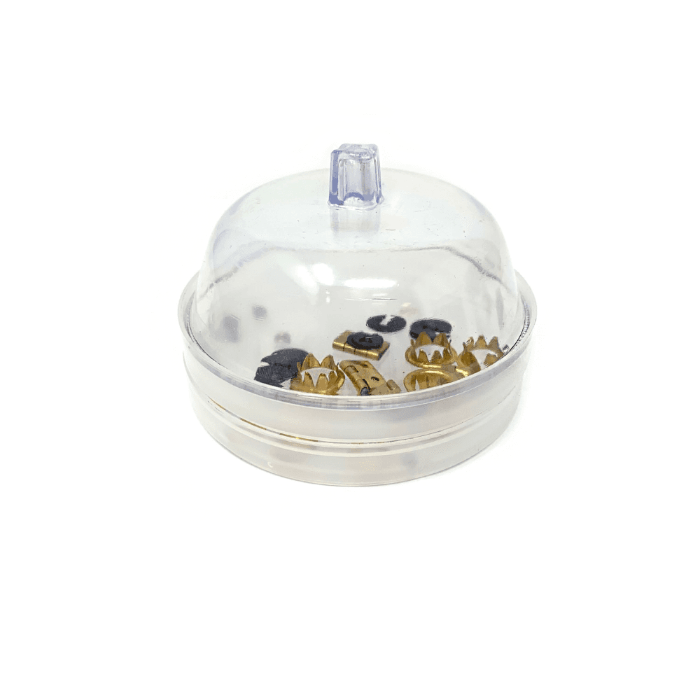 Dust Cover with 2 Trays for Watch Movements