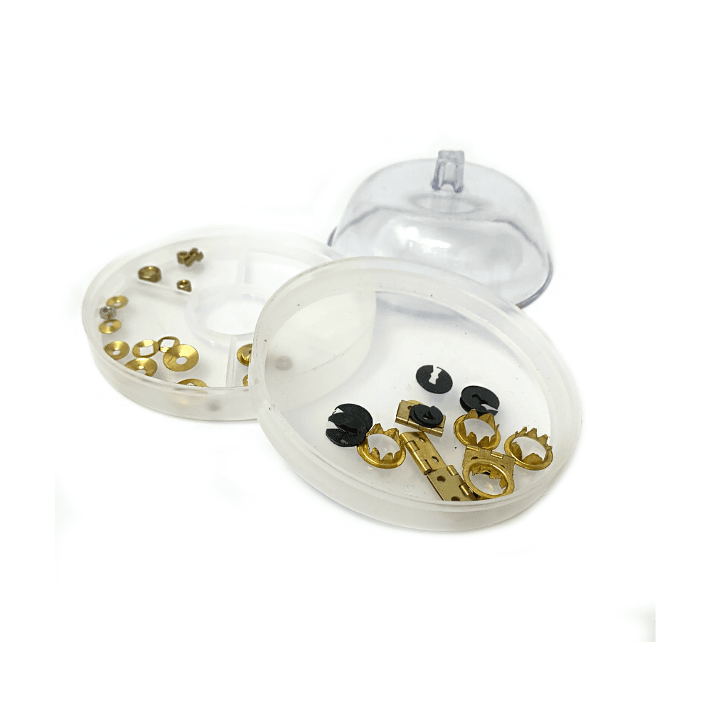 Dust Cover with 2 Trays for Watch Movements