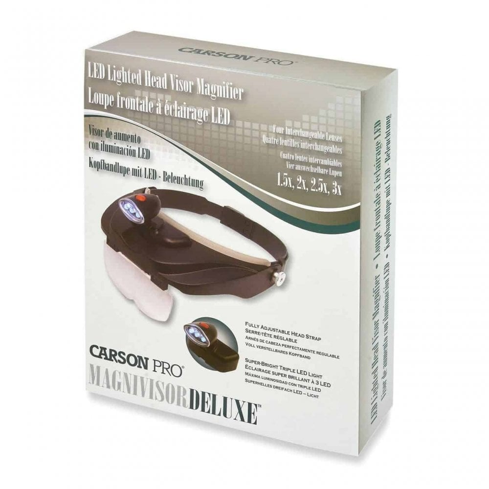 Carson MagniVisor Deluxe LED Head Visor