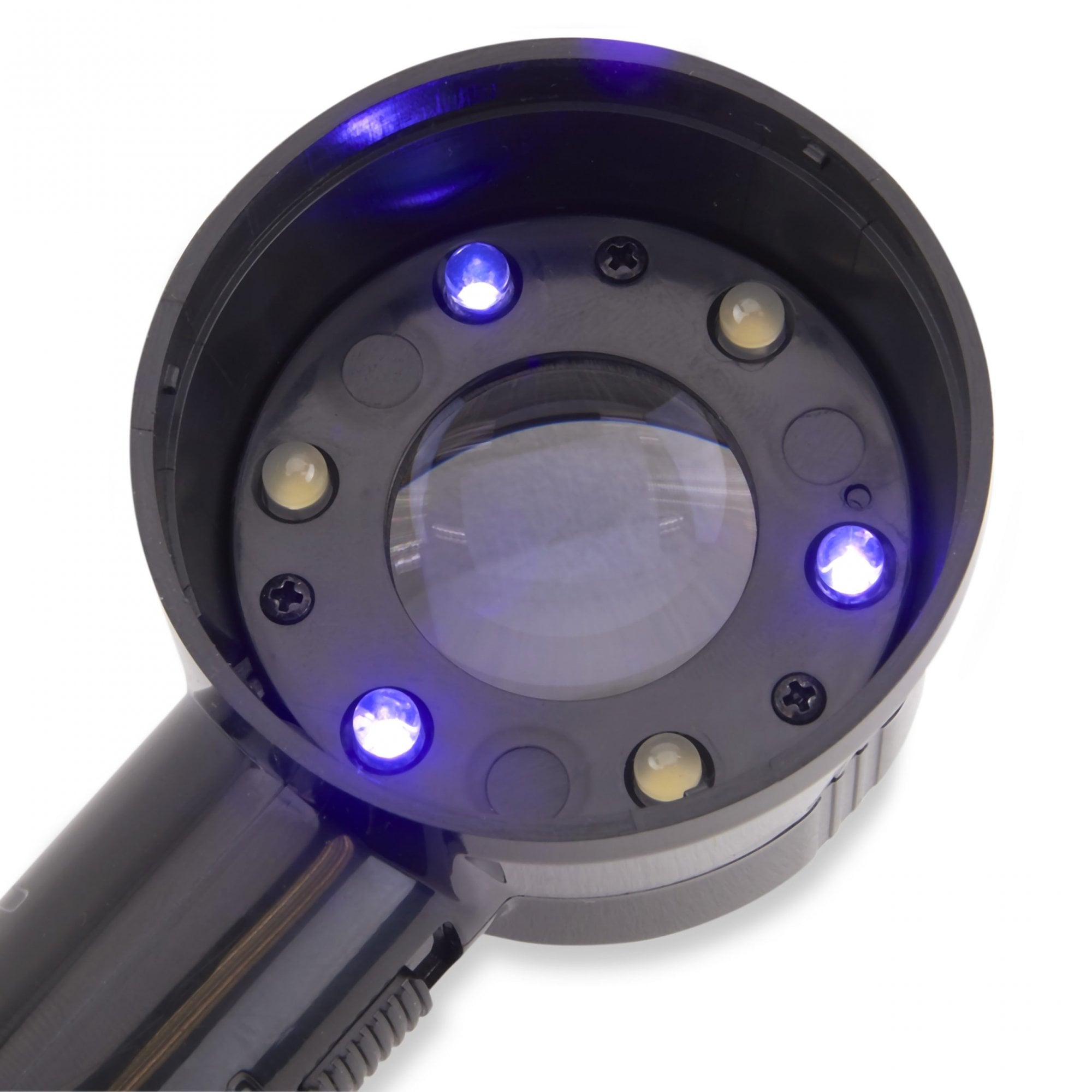 Carson 11.5x LED/UV Loupe Magnifier with Reticle