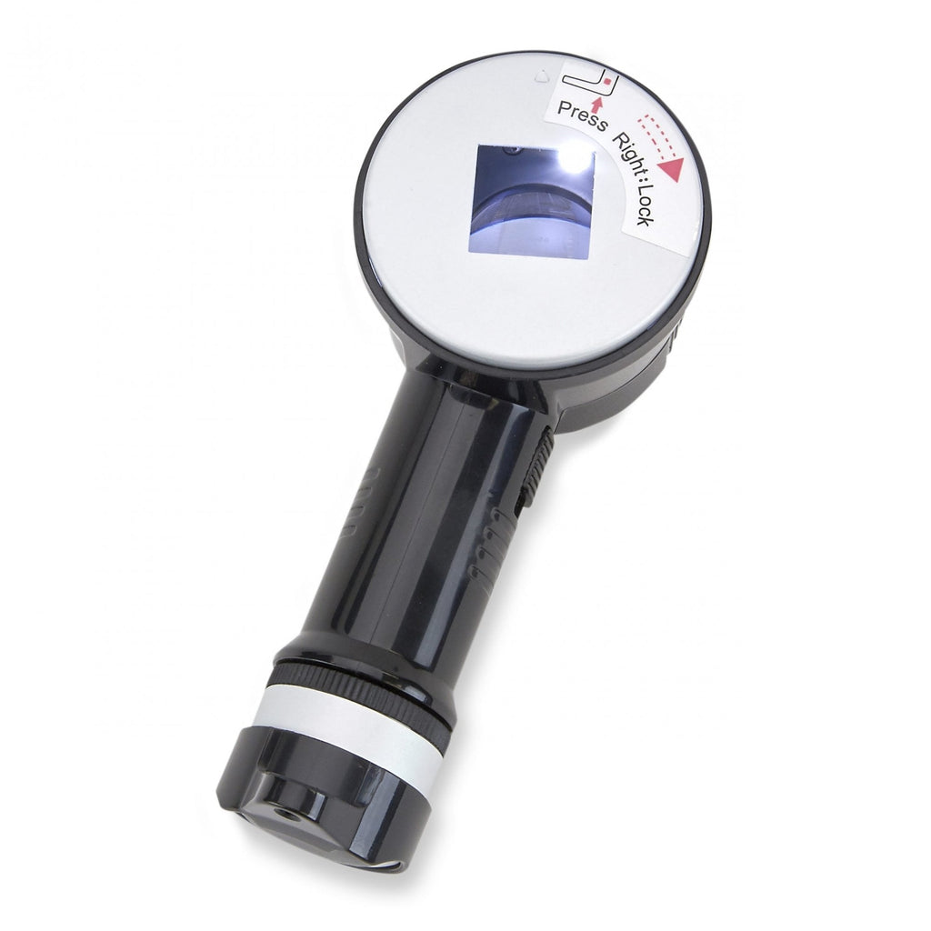 Carson 11.5x LED/UV Loupe Magnifier with Reticle