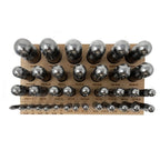Steel Dapping Punch Set of 36 (3.5mm - 25.3mm)