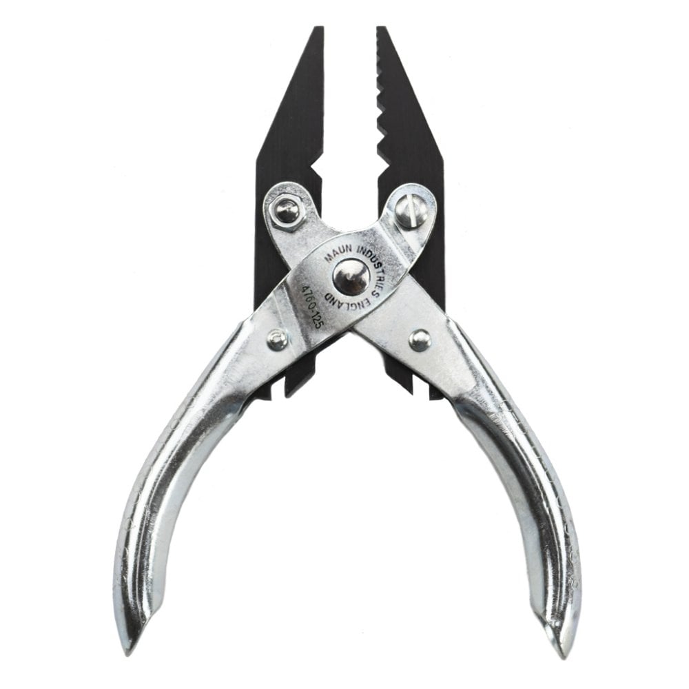 Maun V-Notch 0.4-6.0mm Parallel Plier 125mm