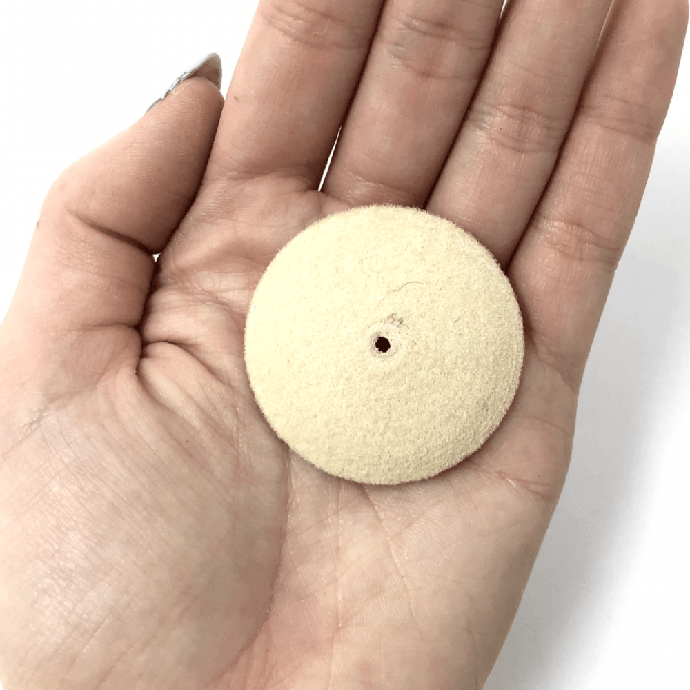 Knife Edge Felt Wheel 40mm
