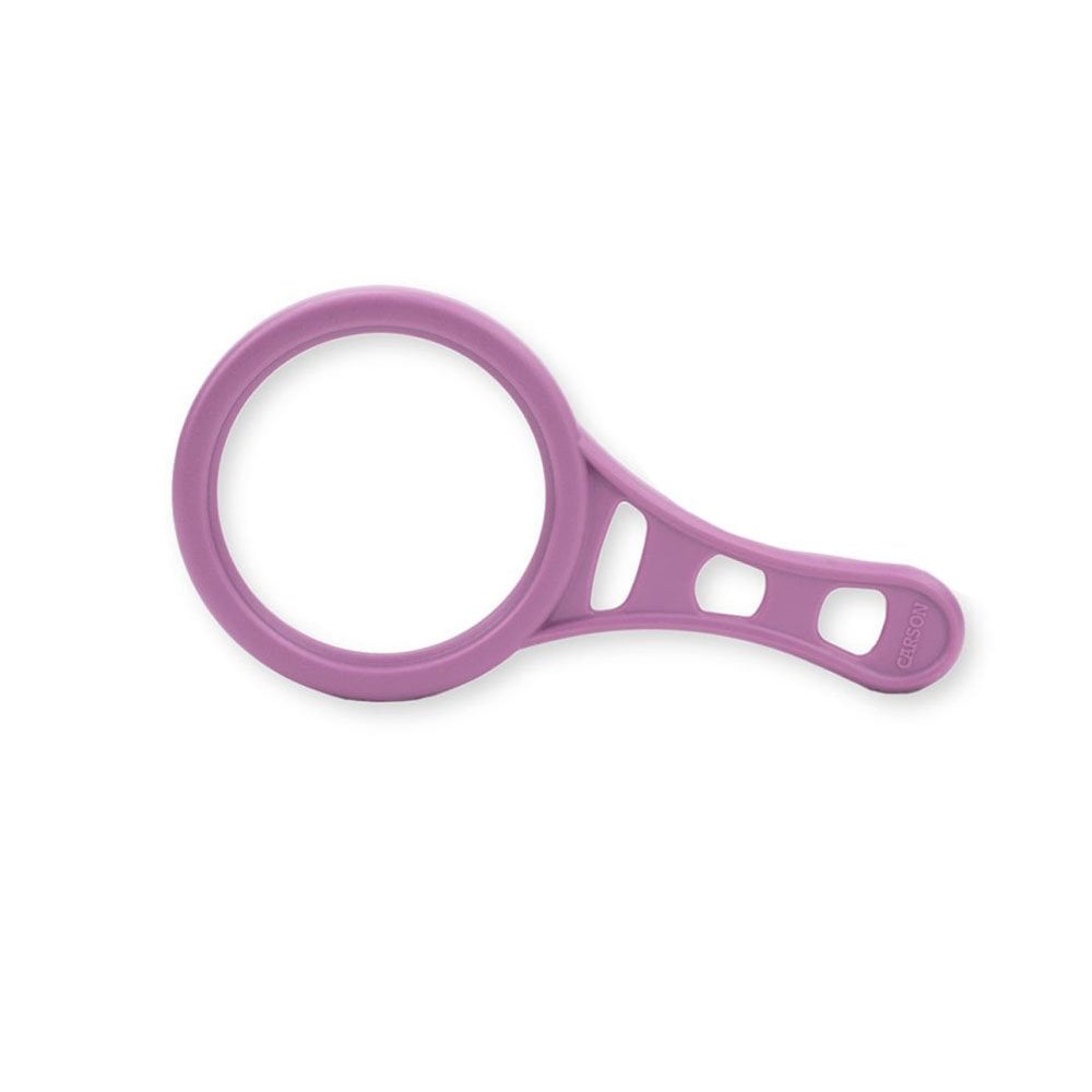 Carson Magnetic Magnifying Glass Purple