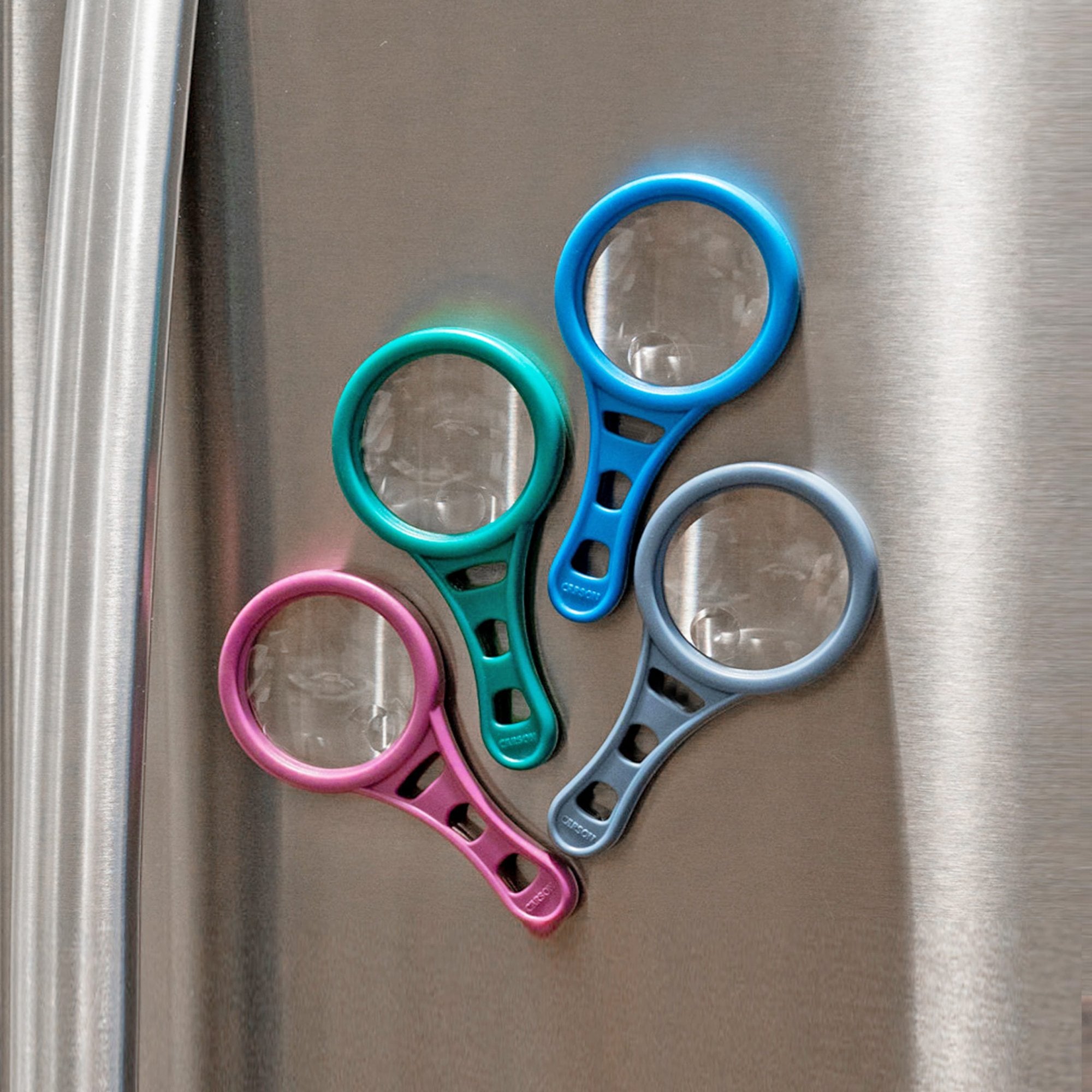 Carson Magnetic Magnifying Glass Dark Blue