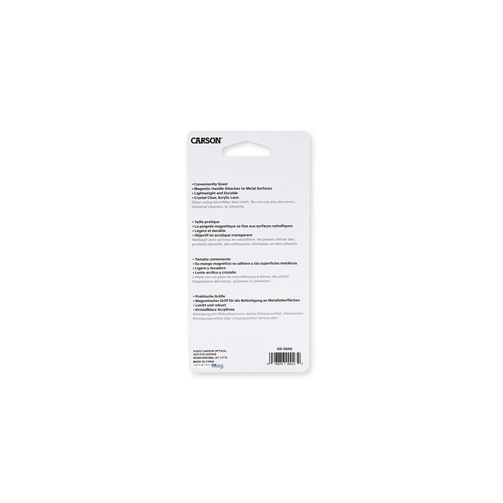 Carson Magnetic Magnifying Glass Dark Blue