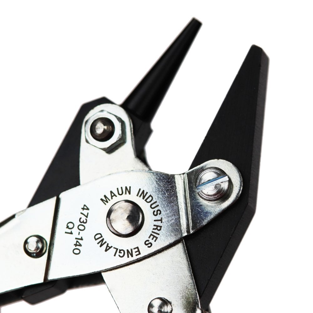 Maun Round & Flat Jaws Parallel Plier 140mm