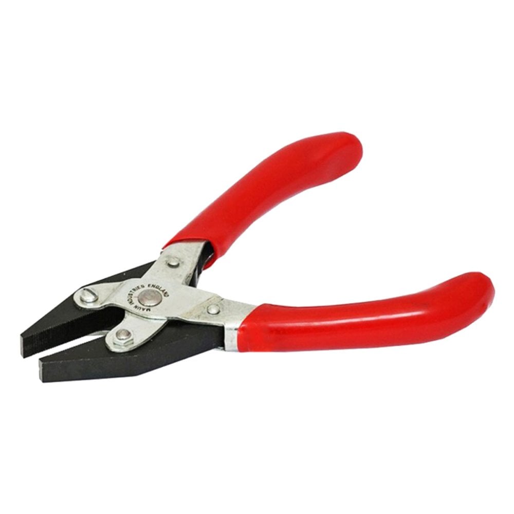 Maun Smooth Jaws Flat Nose Parallel Plier With Comfort Grips 140mm