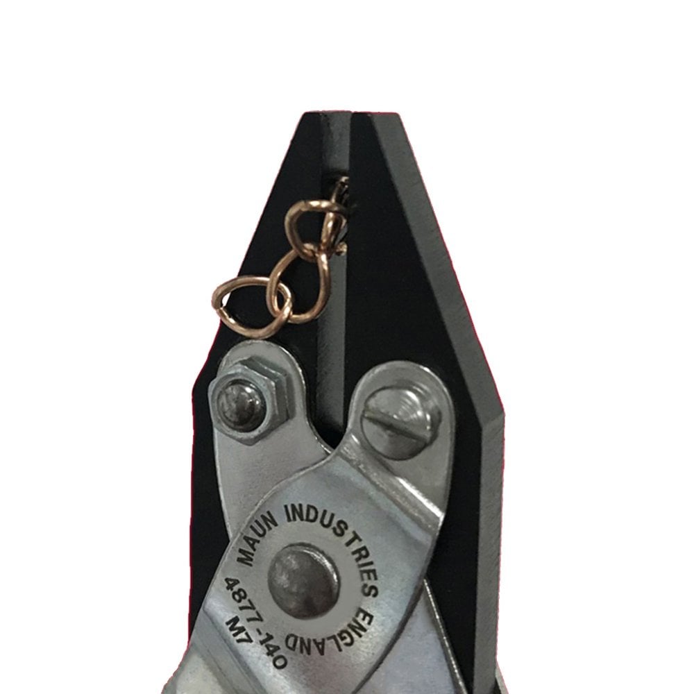 Maun Smooth Jaws Flat Nose Parallel Plier With Comfort Grips 140mm