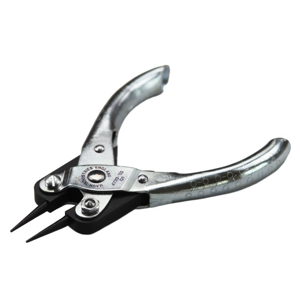Maun Fine Nose Round Jaws Parallel Plier 125mm